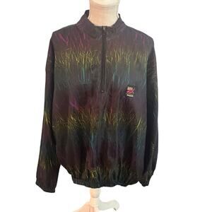 Vintage Surf Style Pullover Jacket One Size